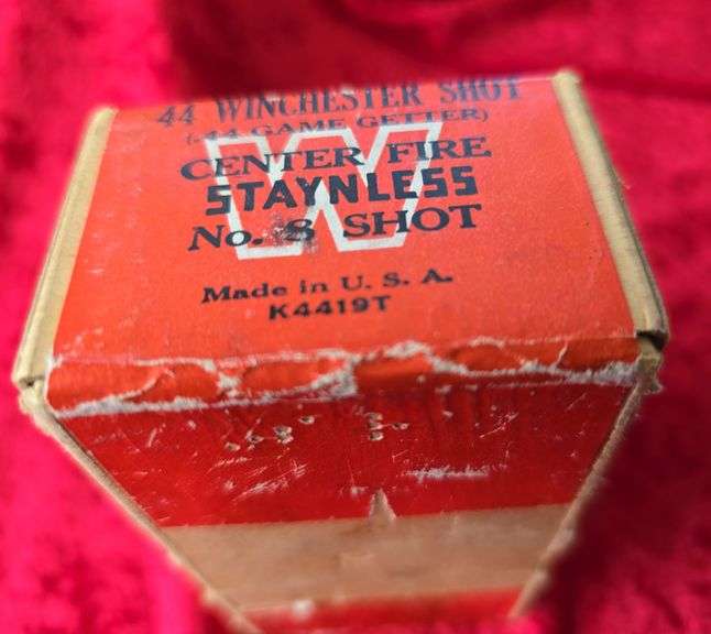 Full unopened box Winchester 44 Game Getter Ammo