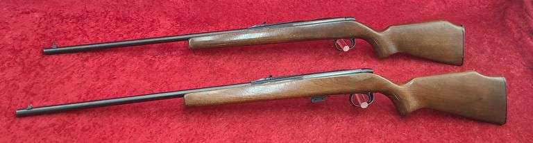 Pair of Remington Model 580 & 581 22 cal. Rifles