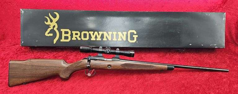 Browning   Model 52  22 cal.   Rifle w/Scope