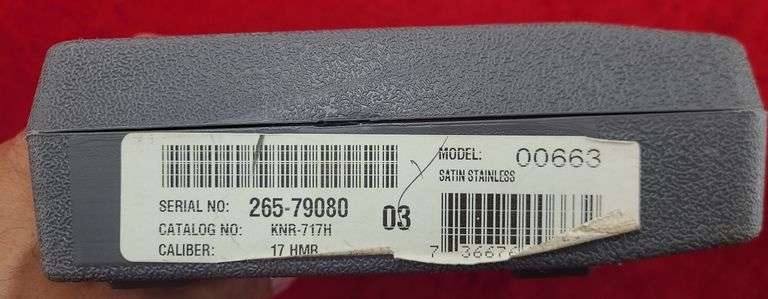 Ruger  Single Six Hunter   17HMR  Revolver