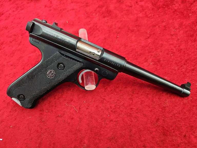 Ruger  Mark MKII  22 cal.   Pistol