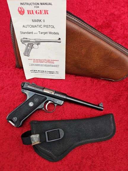 Ruger  Mark MKII  22 cal.   Pistol