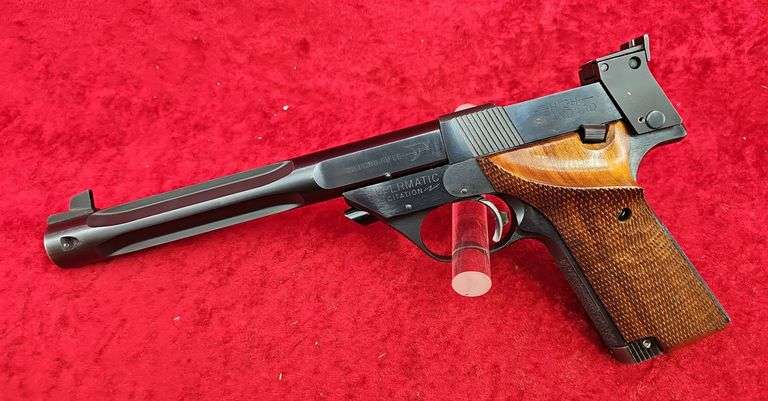 High Standard  Model 106 Military Supermatic Citation  22 cal.  Target Pistol