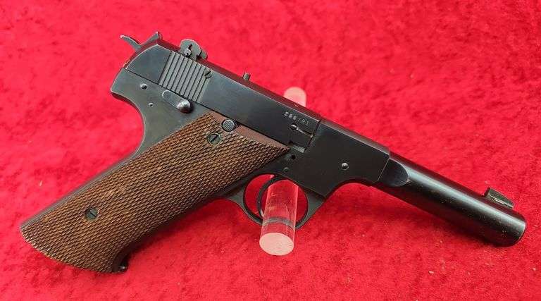 High Standard   Model H-D   22 cal.   Military Pistol w/box