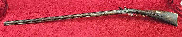 Contemporary 38 cal. Flintlock Long Rifle