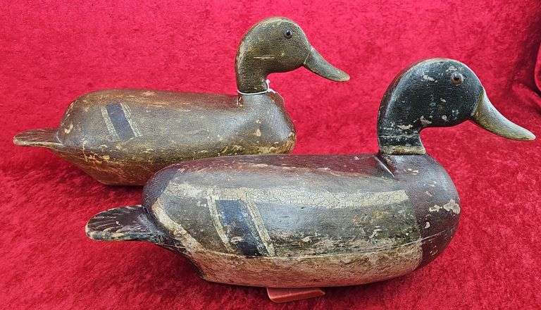 Pair of Hal Sorensen Hollow Body Mallards