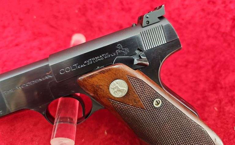 Colt  1st Model Match Target Woodsman  22 cal.   Pistol