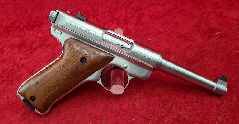 Ruger  MKII  22 cal.   SS Pistol