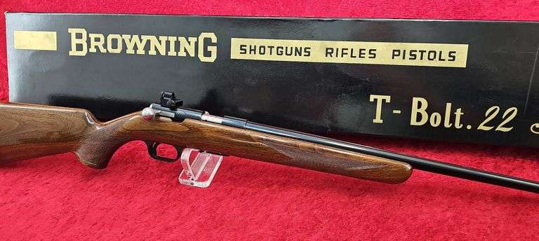 NIB Belgium Browning  Deluxe Grade T-Bolt   22 cal.   Rifle