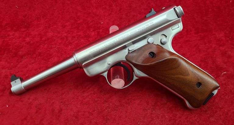Ruger  MKII  22 cal.   SS Pistol
