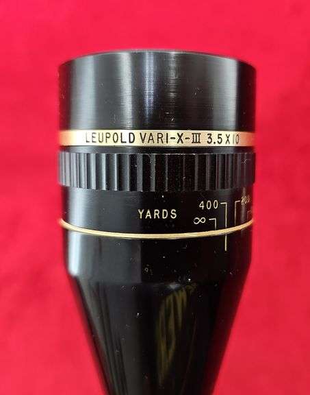 Leupold Vari XIII 3.5-10x Scope