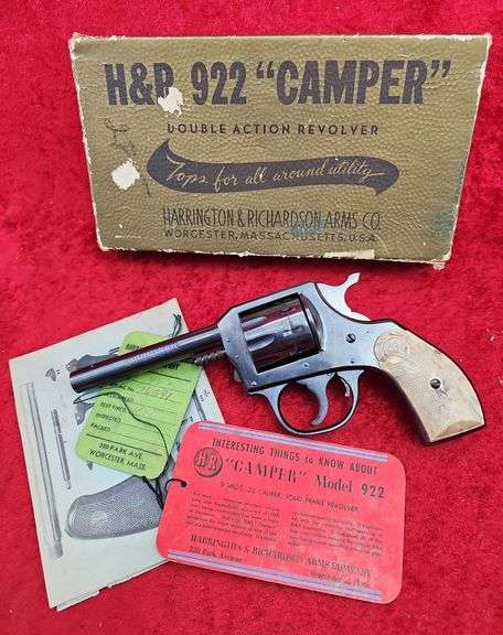 H&R  "Camper" Model 922  22 cal.   Revolver