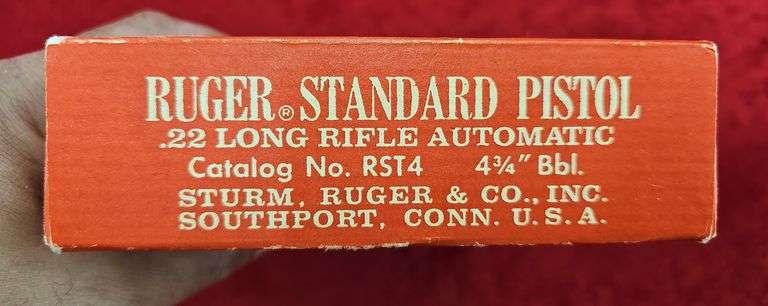 Ruger  Standard Model  22 cal.  Pistol