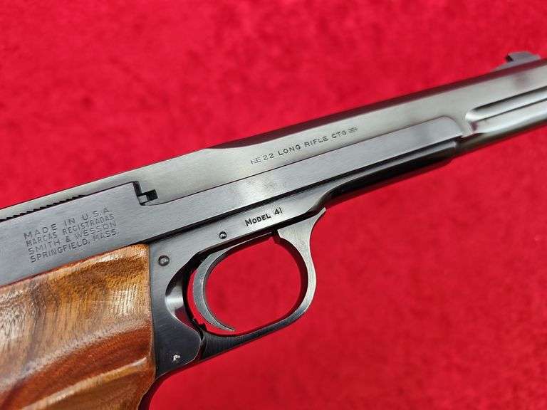 Smith & Wesson  41 Target  22 cal.  Pistol