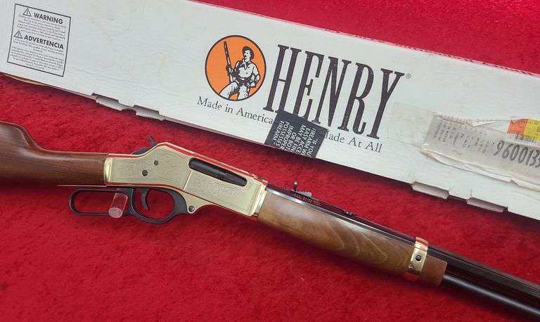 Henry   Engraved Big Boy  30-30  Rifle