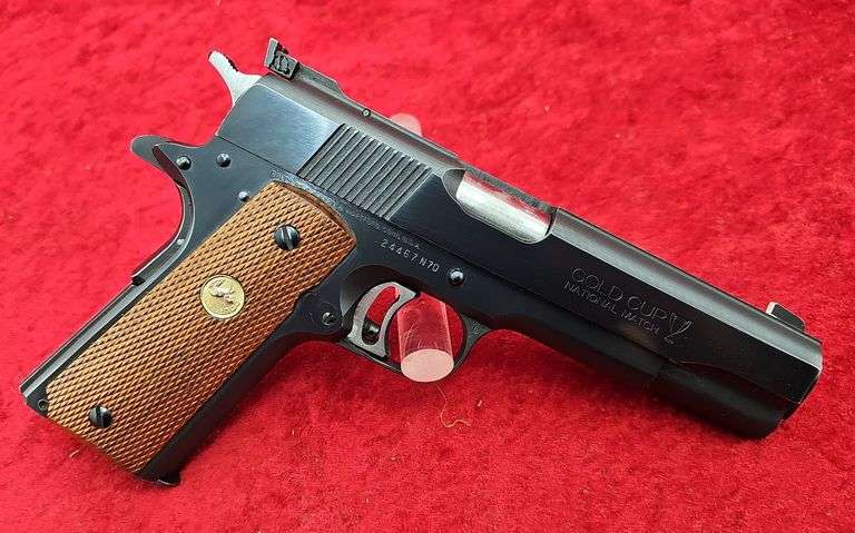 Colt   Gold Cup National Match 1911  45  Pistol