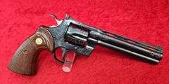 Colt  Engraved Python  357 Magnum   Revolver