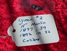 Lyman #2 (H) Marlin 1897, 39, 1892 Tang Sight