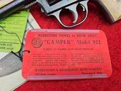 H&R  "Camper" Model 922  22 cal.   Revolver