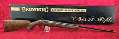 NIB Belgium Browning  Deluxe Grade T-Bolt   22 cal.   Rifle
