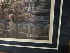 Terry Redlin Trimming the Tree framed Print