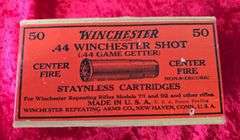 Full unopened box Winchester 44 Game Getter Ammo