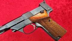 High Standard  Model 106 Military Supermatic Citation  22 cal.  Target Pistol
