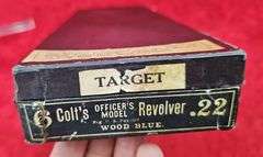 Colt   Officer's Model   22 cal.   Revolver w/original box