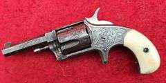 Pair of Antique Engraved Revolvers