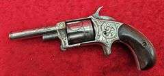 Pair of Antique Engraved Revolvers