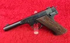 High Standard   Model H-D   22 cal.   Military Pistol w/box
