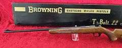 NIB Belgium Browning  Deluxe Grade T-Bolt   22 cal.   Rifle