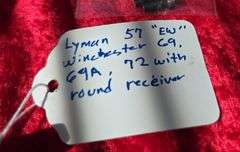 Lymnan #57(EW) Winchester 69, 69A, 72 Receiver Sight