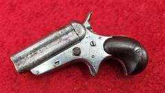 Antique 32 cal. Sharps 4 bbl. Derringer Pistol