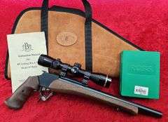 Arthur Brown   Model BF   218 Mashburn BEE  Falling Block Pistol