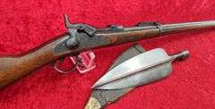 Antique Springfield  1884  45-70  Trapdoor w/Trowel Bayonet