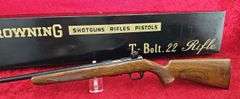 NIB Belgium Browning  Deluxe Grade T-Bolt   22 cal.   Rifle