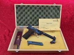 High Standard  Model 106 Military Supermatic Citation  22 cal.  Target Pistol