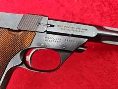 High Standard  Model 106 Military Supermatic Citation  22 cal.  Target Pistol