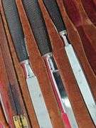 Set of early Doctors Field Tools