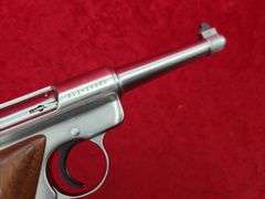 Ruger  MKII  22 cal.   SS Pistol