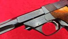 High Standard  Model 106 Military Supermatic Citation  22 cal.  Target Pistol