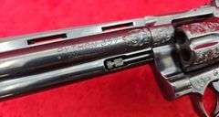 Colt  Engraved Python  357 Magnum   Revolver