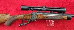 W. Christian Firearms LTD  Falling Block  22 Hornet  Rifle