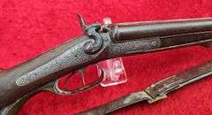 Antique Cape Gun Combination Double