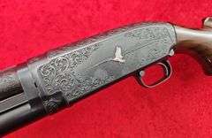 Winchester   Deluxe Engraved Heavy Duck Model 12  12 ga.   Shotgun