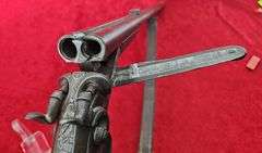 Antique Cape Gun Combination Double