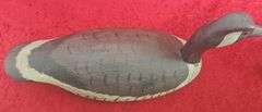 Carved Wooden Goose Decoy
