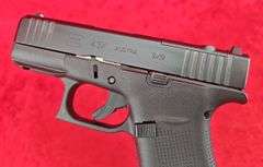 Glock  Model 43X  9mm  Pistol
