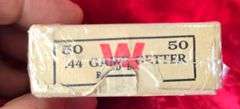 Box of Winchester 44 Game Getter Round Balls